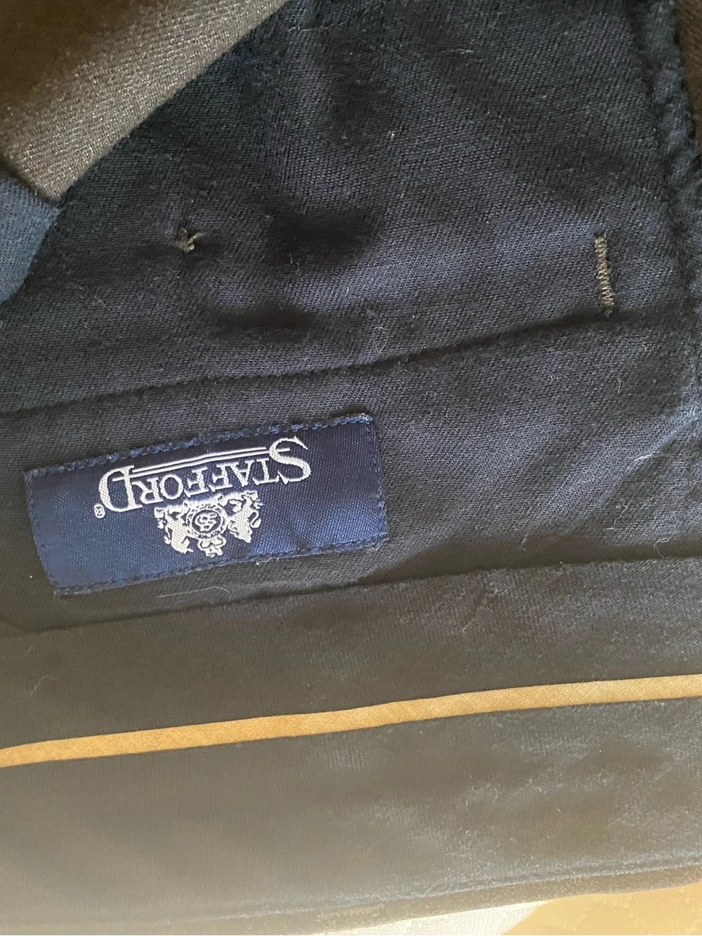Stafford Men's Dress Pants 3 pairs — excellent condition 38x29